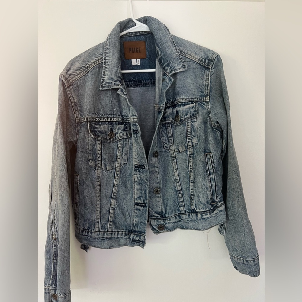 Paige Rowan denim jacket size small